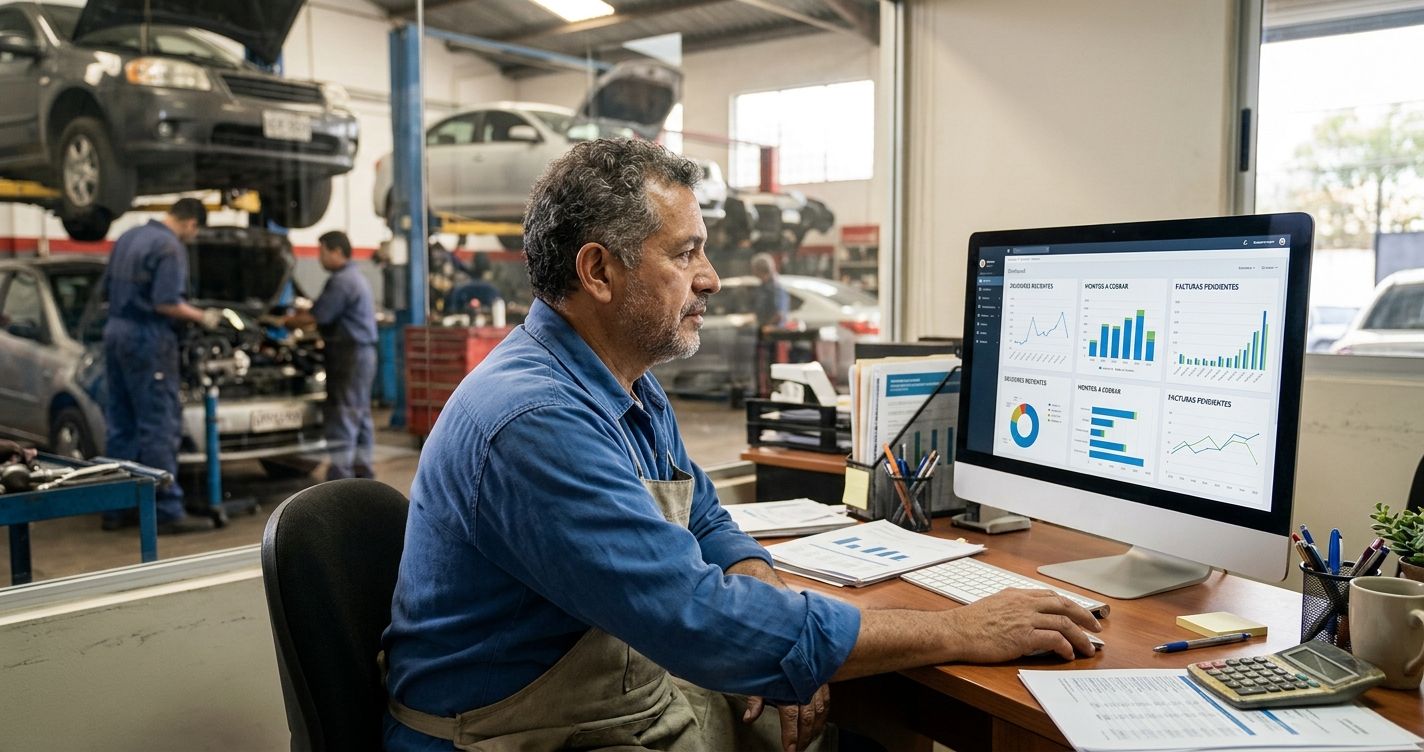 Nunca Más Se Te Olvida Cobrar: Cómo Usar el Dashboard de Deudores en Mecánica MX