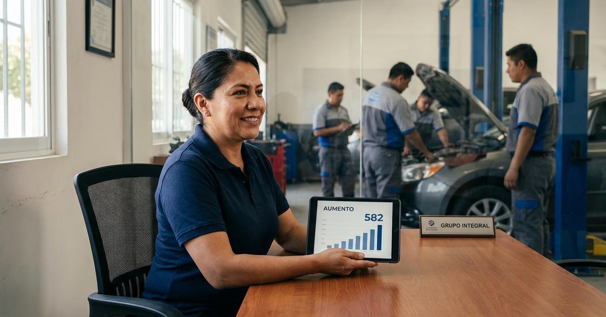 Cómo GRUPO INTEGRAL Aumentó su Revenue +58.2% con Mecánica MX