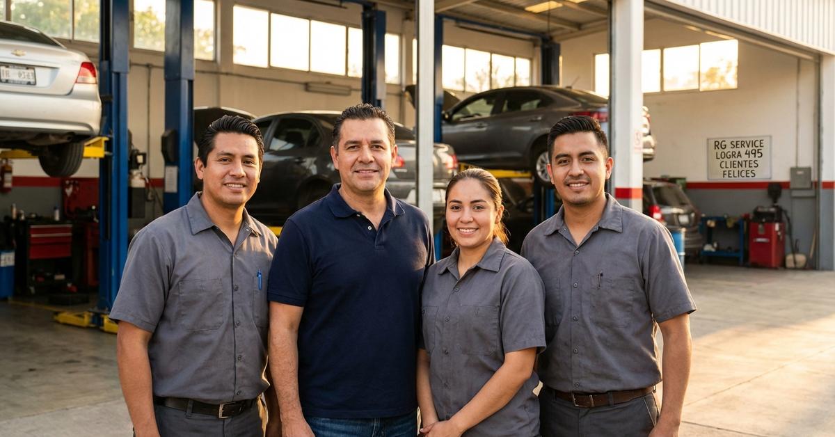 Cómo RG-SERVICE Logra que 49.5% de sus Clientes Regresen