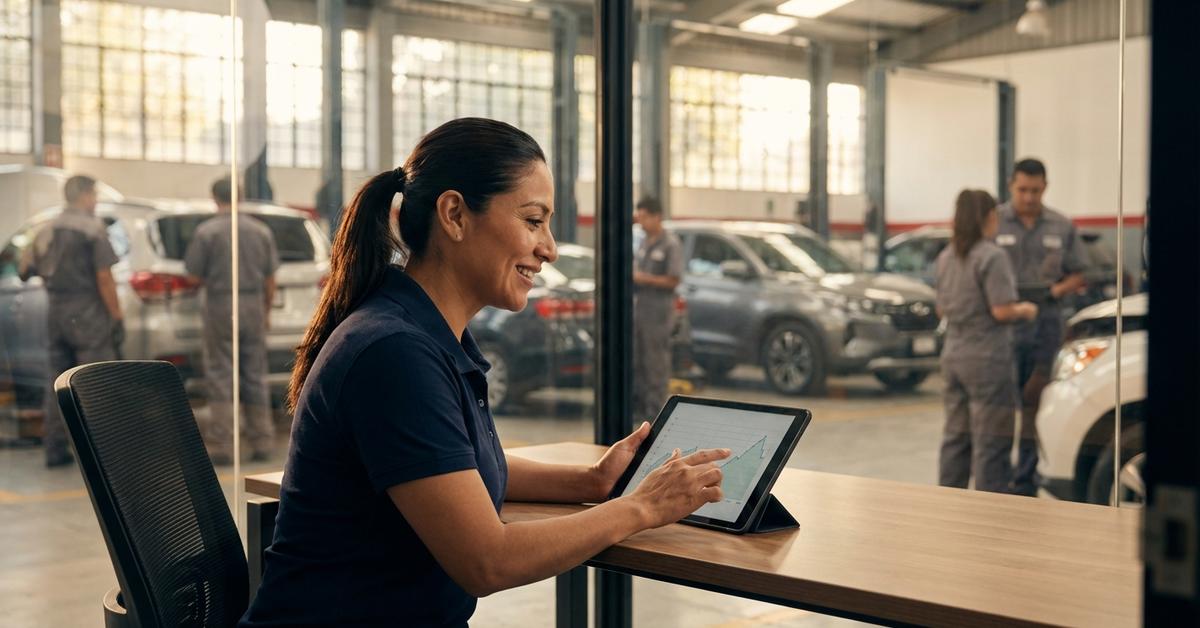 Cómo Servicio Automotriz De La Cruz Logra que 51.3% de sus Clientes Regresen