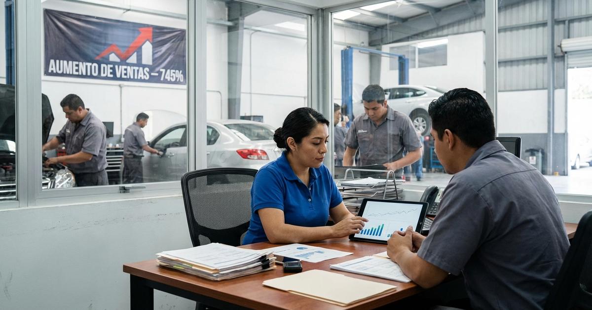 Cómo TLALNEPANTLA AYO Aumentó su Revenue +74.5% con Mecánica MX