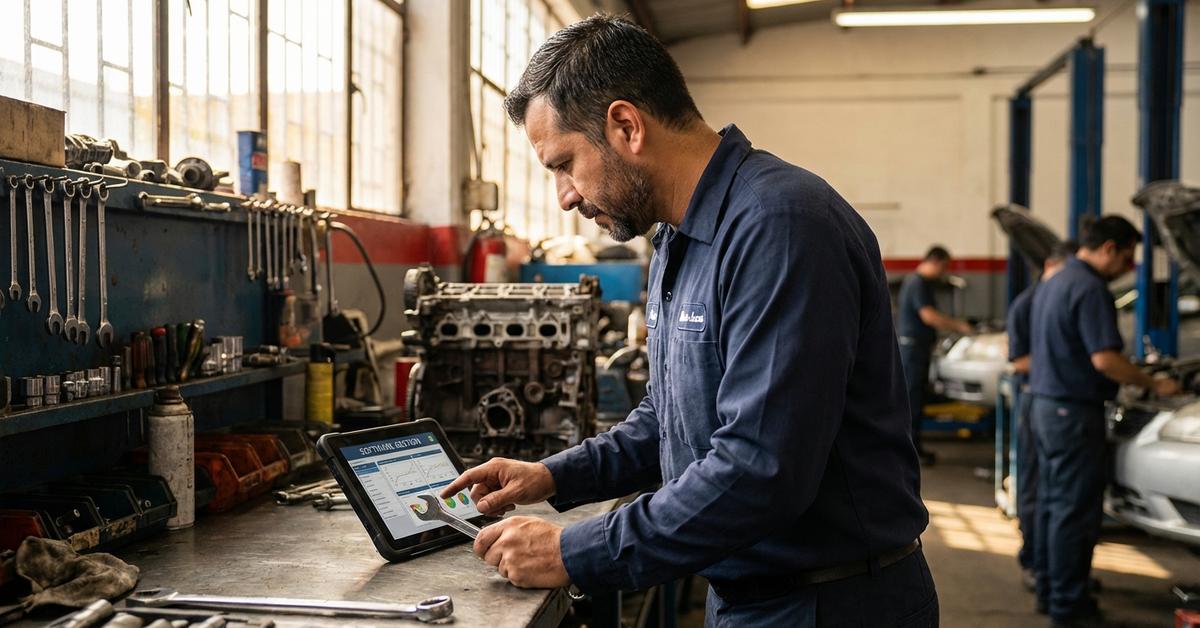 ¿Qué elementos debe tener un software de gestión de talleres automotrices?